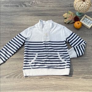 OshKosh B'gosh Navy and White Striped Sweatshirt